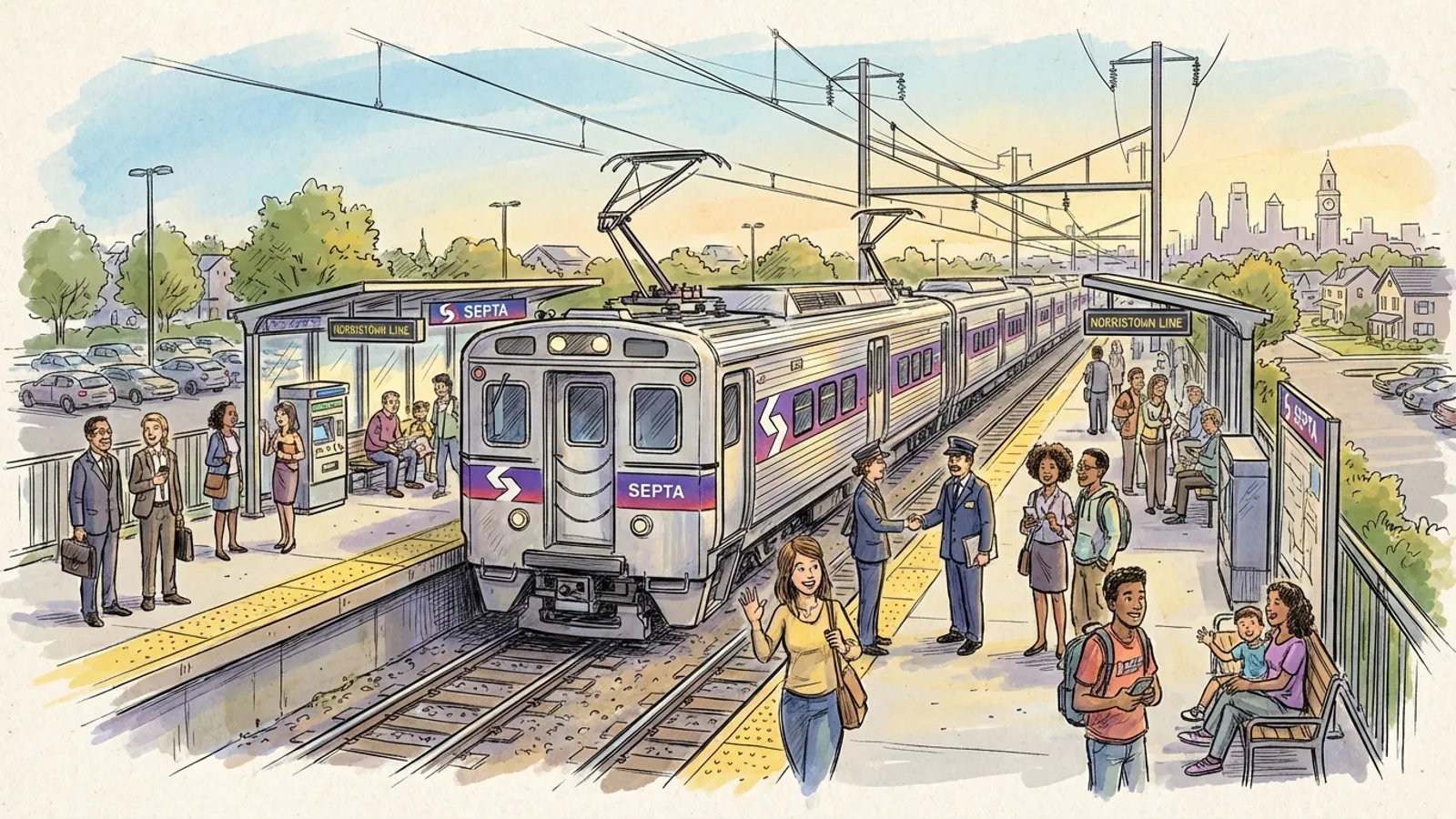 Philadelphia SEPTA Safeguards Fox Chase Service