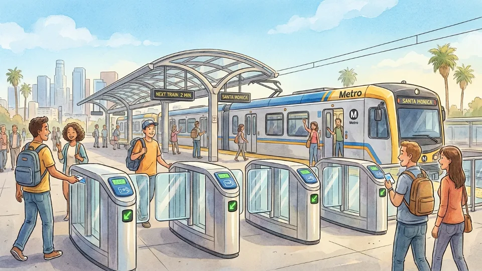 LA Metro Fortifies Fare System with New Gates
