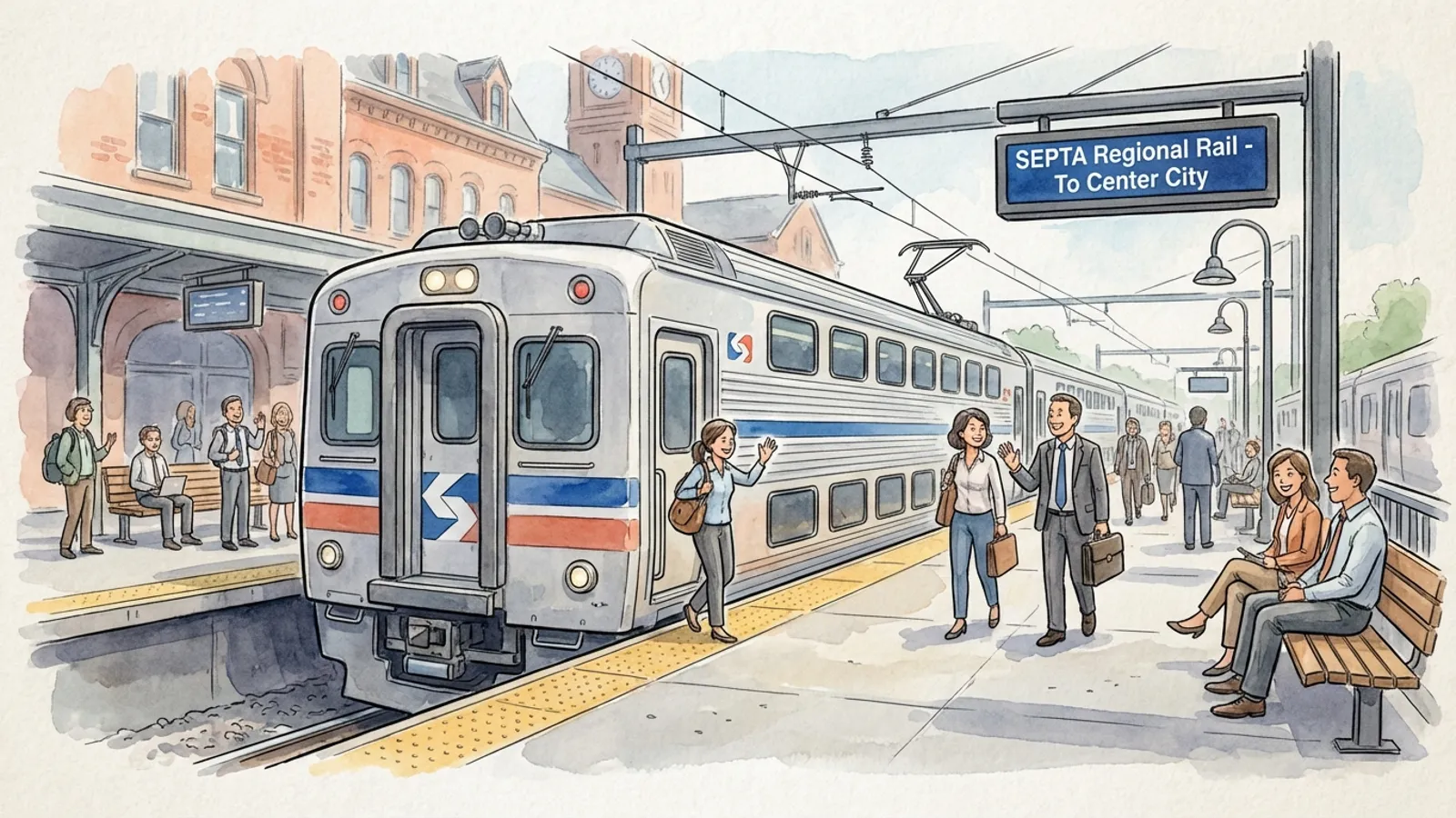 Philadelphia Transit Mobilizes Backup Train Fast