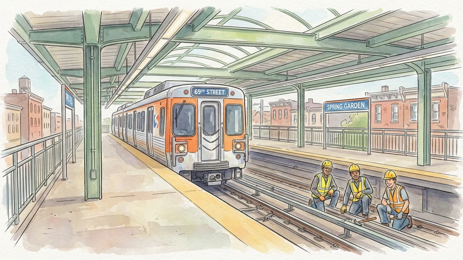 Philadelphia Restores L1 Service After Spring Garden Fix