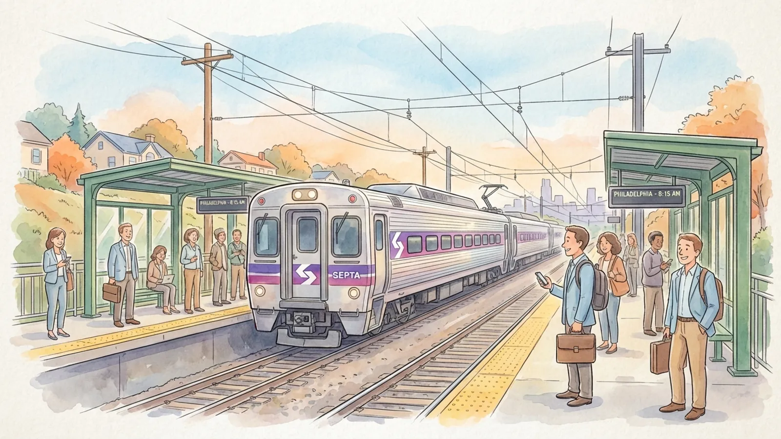 Philadelphia Mobilizes Crews to Restore Doylestown Service