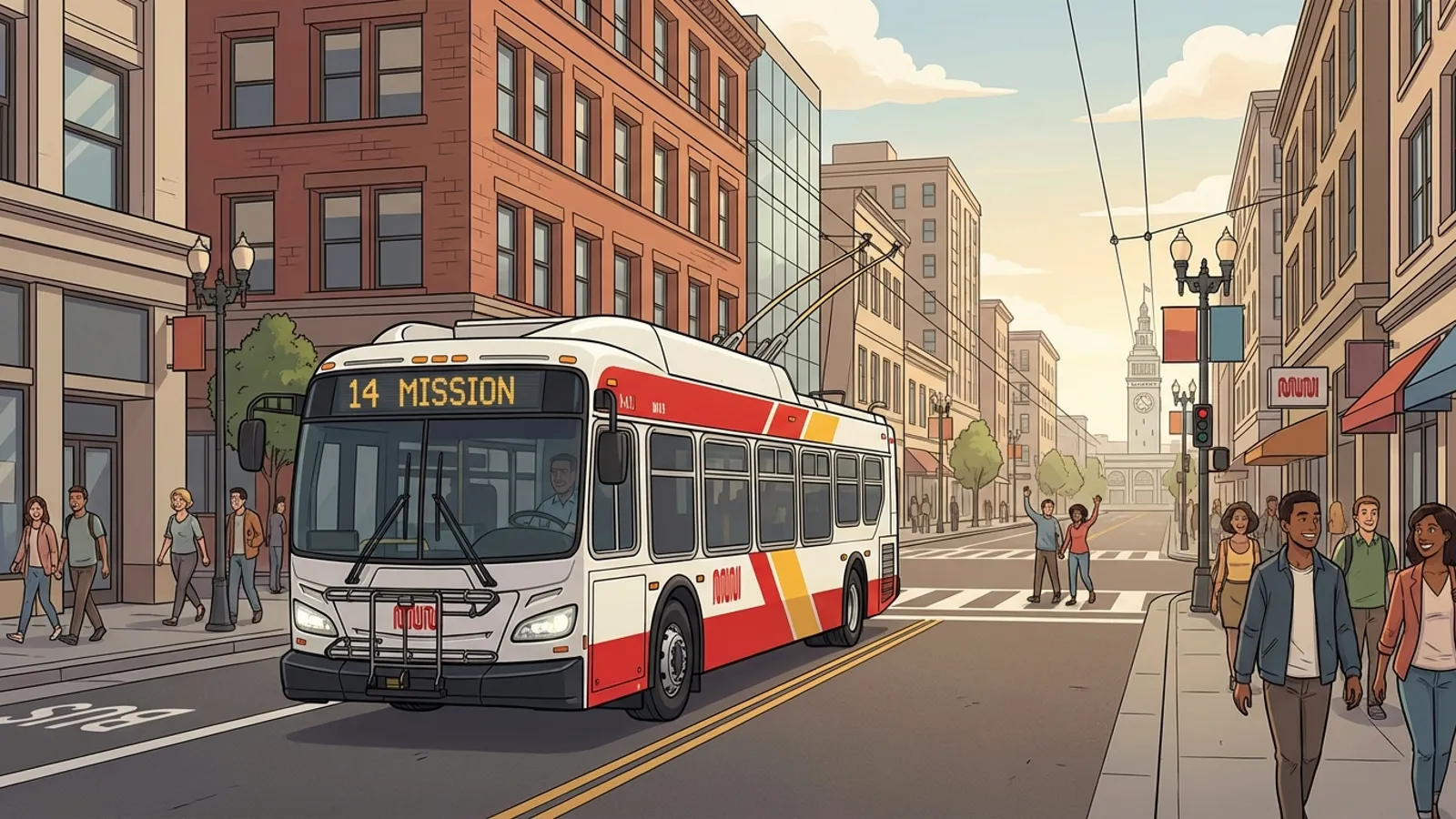 SF Transit Restores Service After Mission Protest