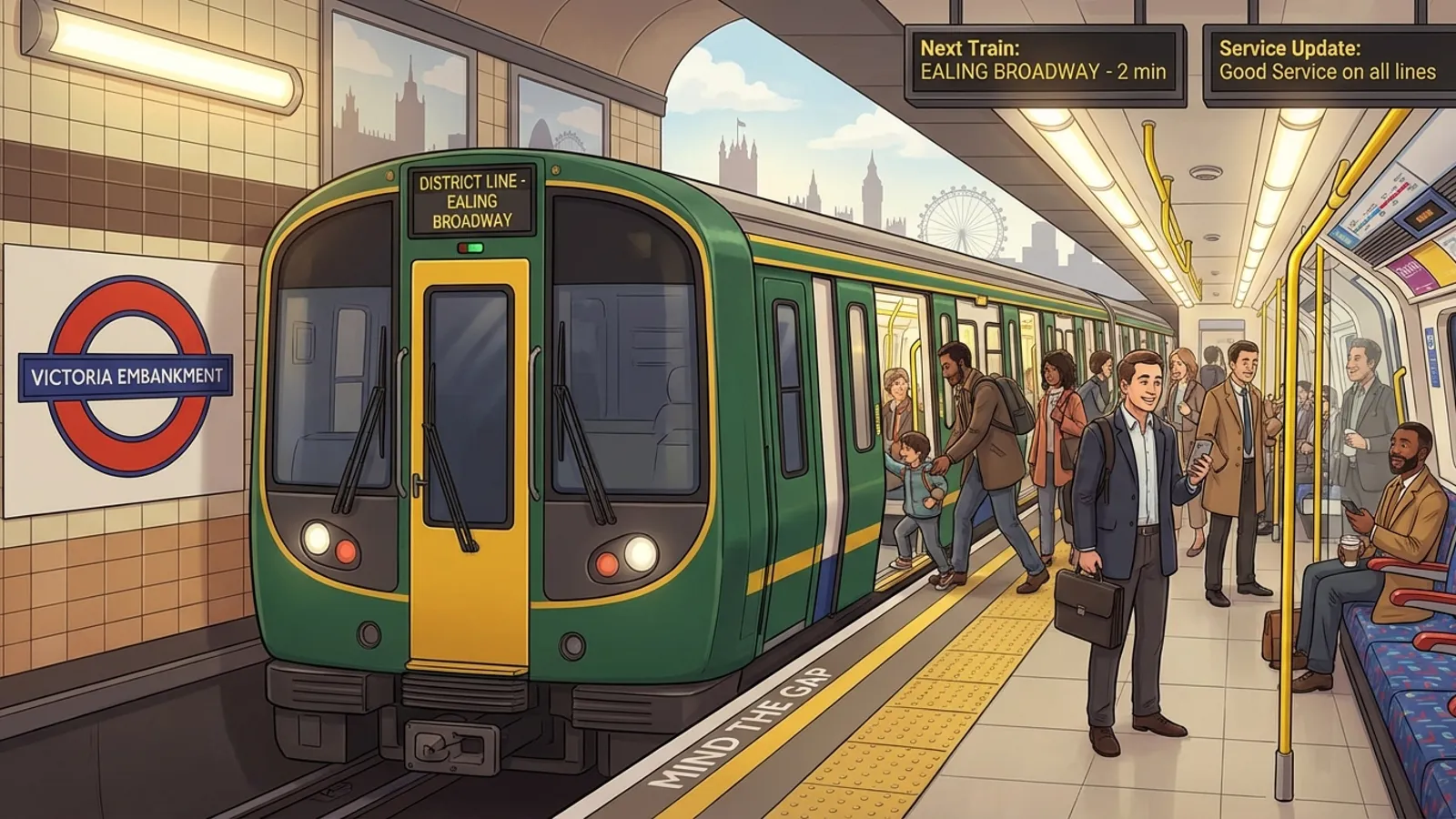 District Line Safeguards West London Connectivity