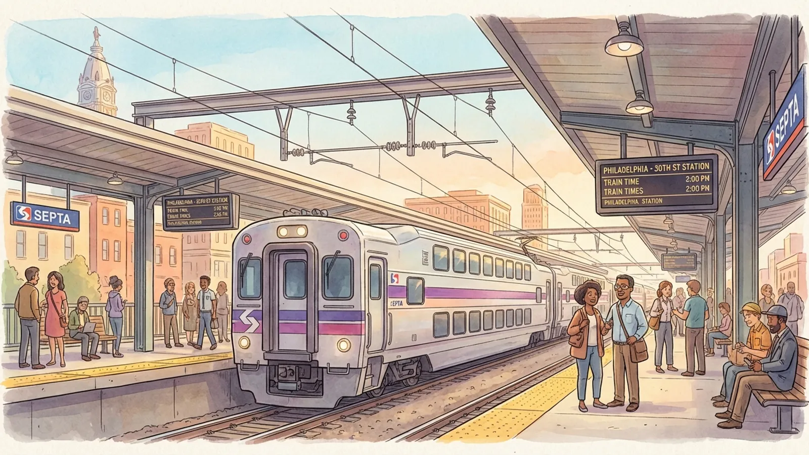 Philadelphia Transit Stabilizes After Emergency Response