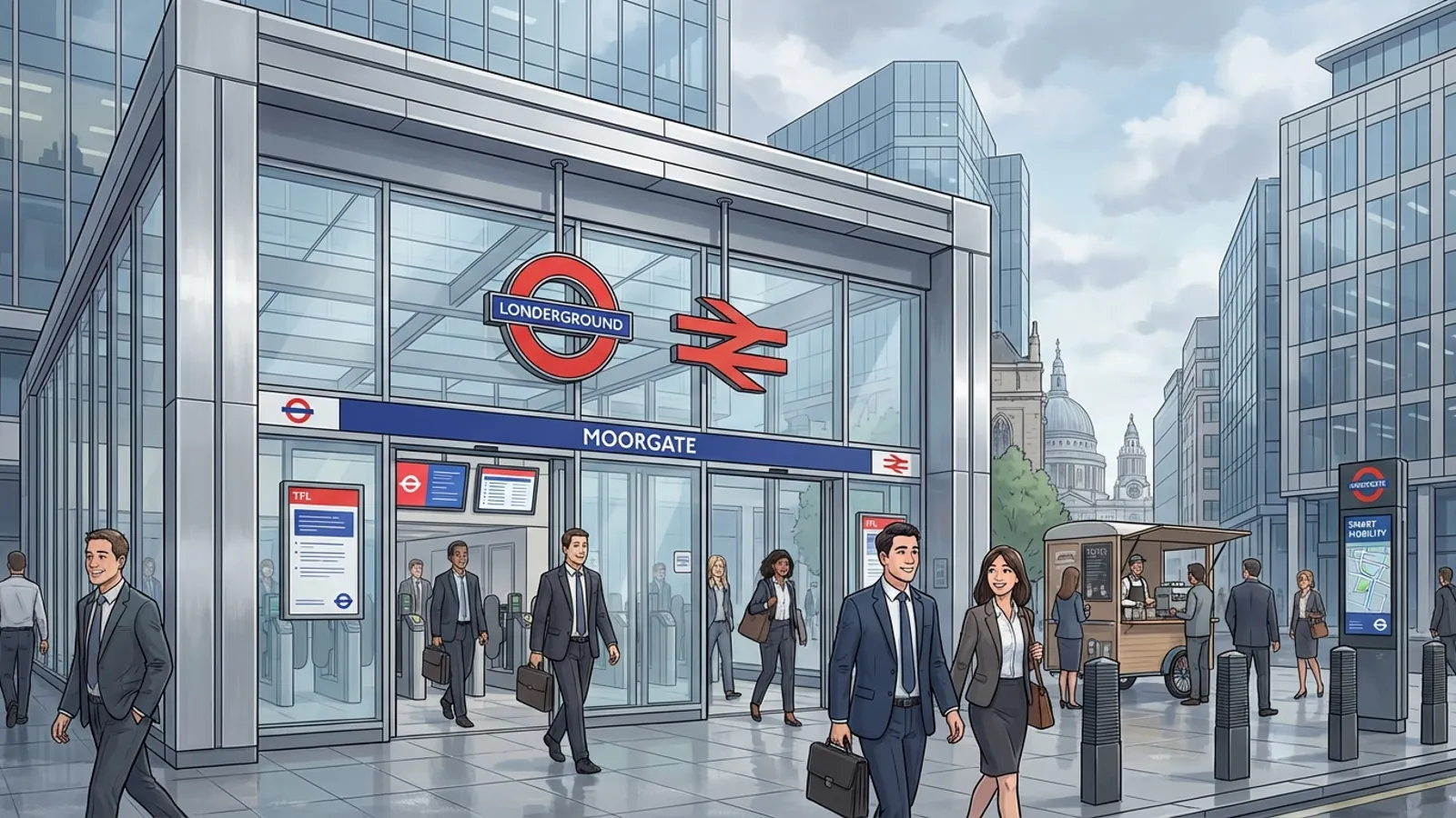 London Moorgate Safeguards Service After Rider Concern