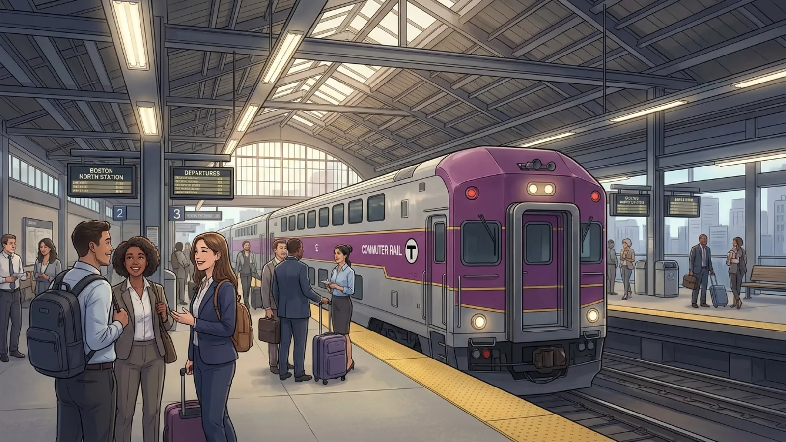 Boston Fortifies Commuter Link with Shuttle Network