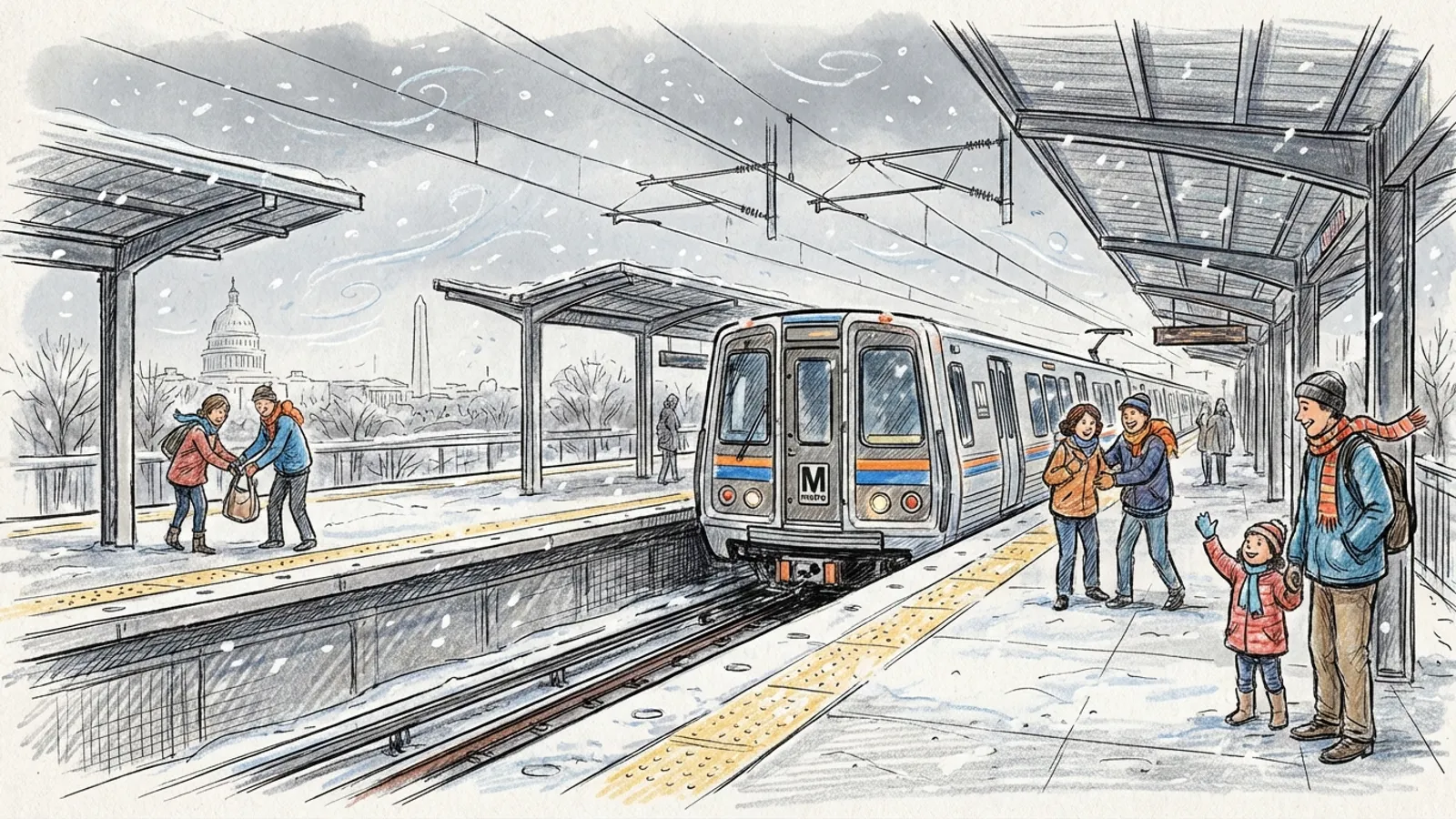 Metro Safeguards DC Service Amid Winter Weather