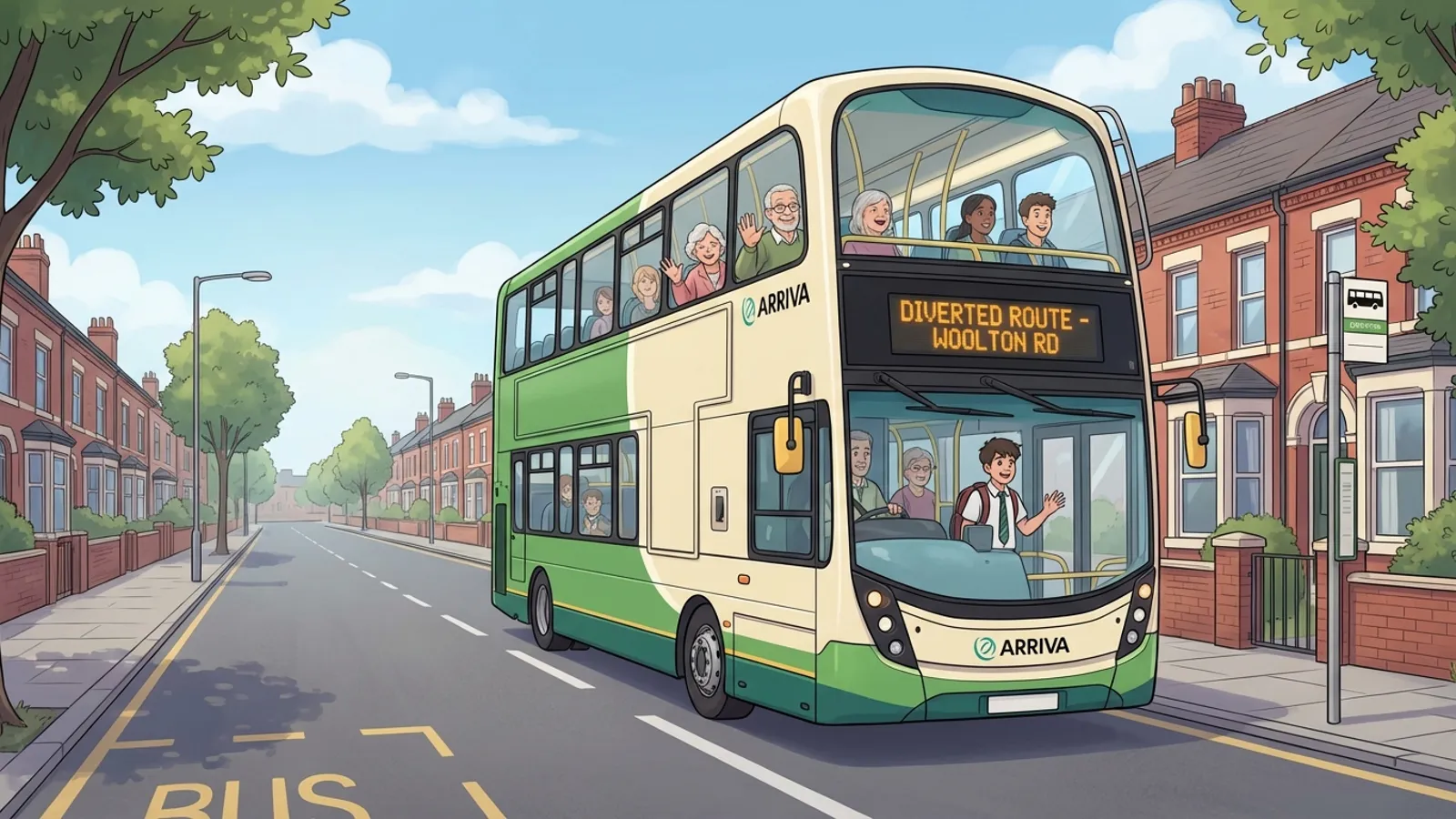 North West Buses Safeguard Service Amid Incident