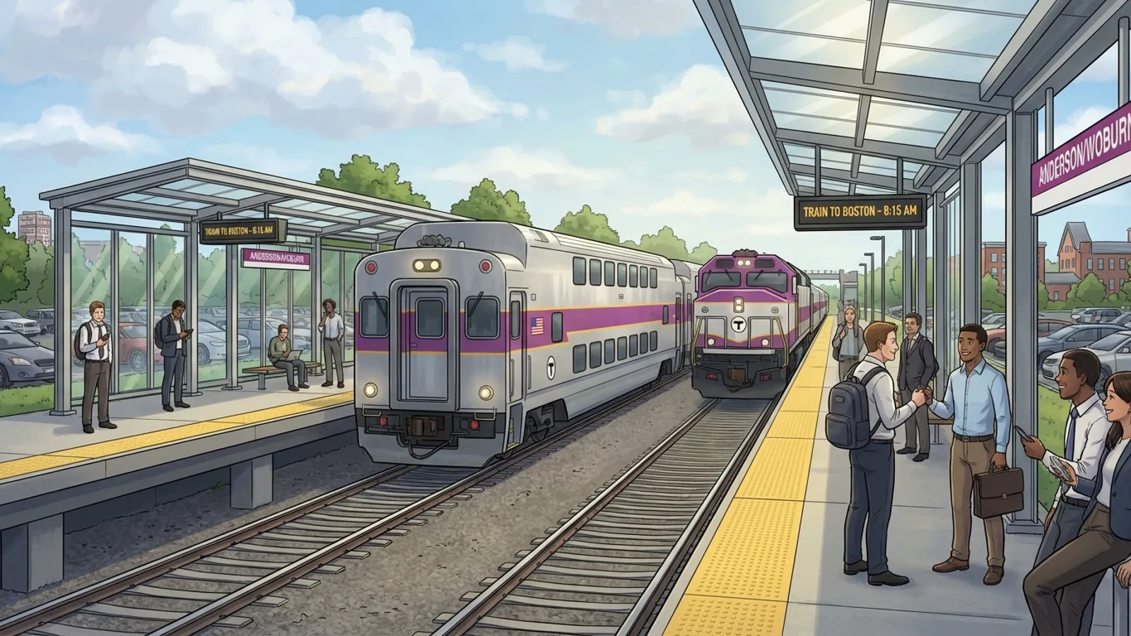 Boston Mobilizes Shuttle Network for Lowell Line