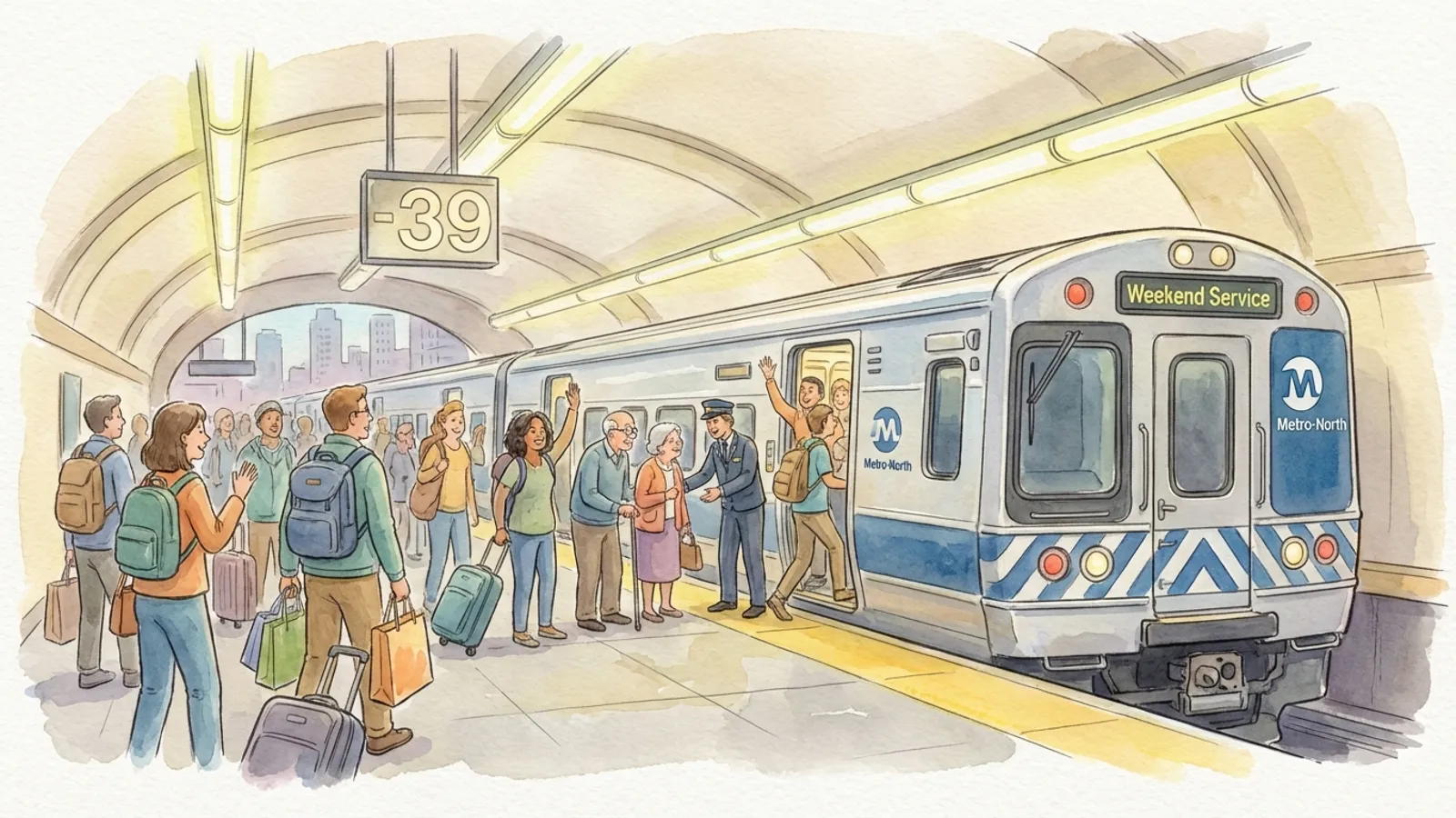 Metro-North Strengthens Weekend Service Across NYC Lines