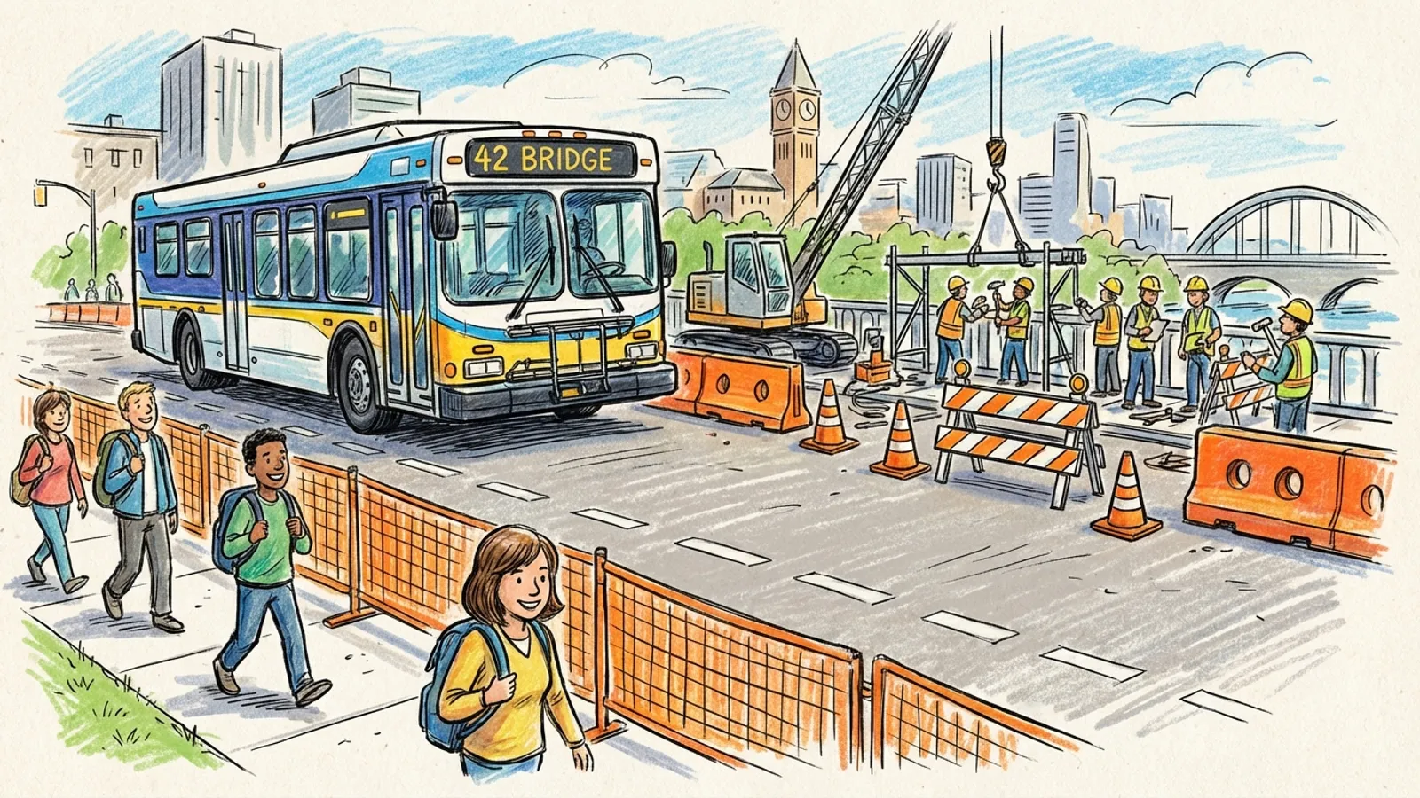 North West Safeguards Service During Bridge Work