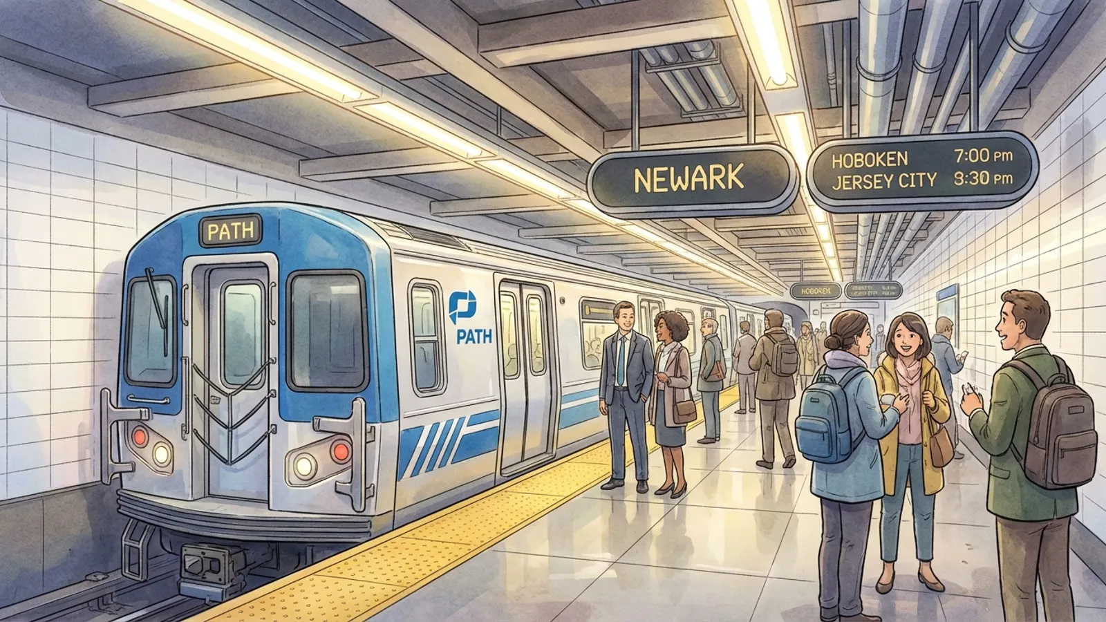 PATH Mobilizes to Restore NYC-NJ Service