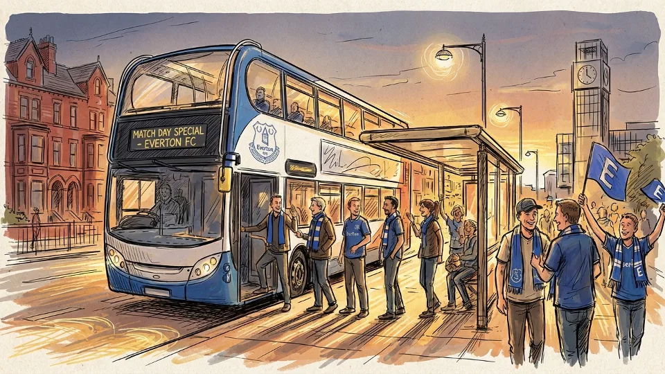 North West Mobilizes Match Day Transit for Everton