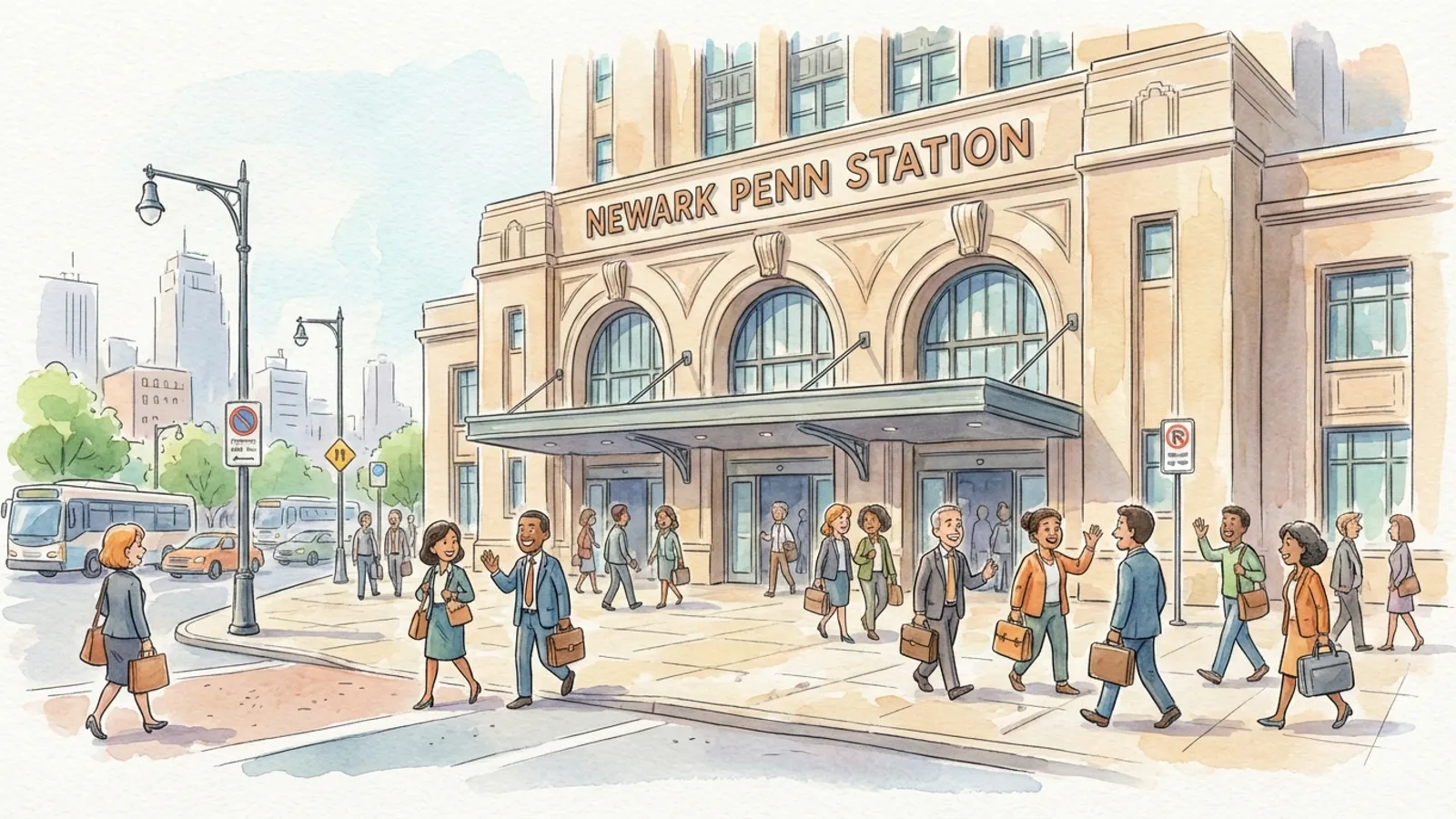 NJ TRANSIT Safeguards Newark Penn Station Nightly