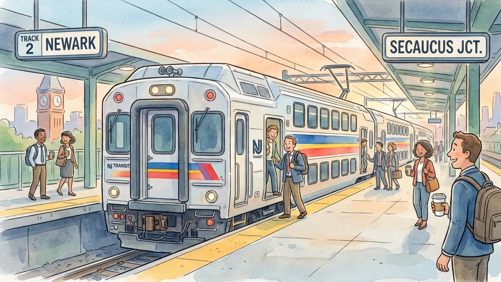 NJ Transit Safeguards Commutes During Portal Work