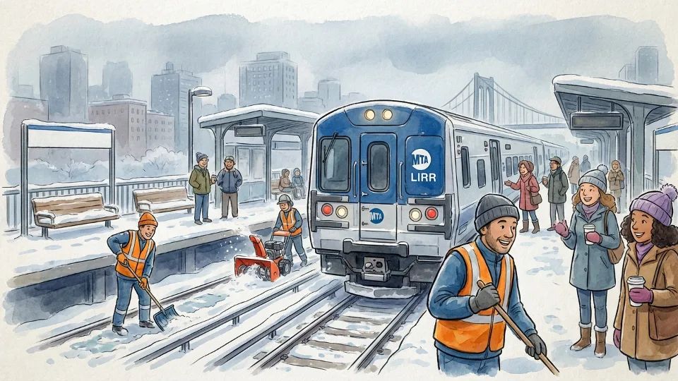 LIRR Mobilizes Crews to Restore Service Safely