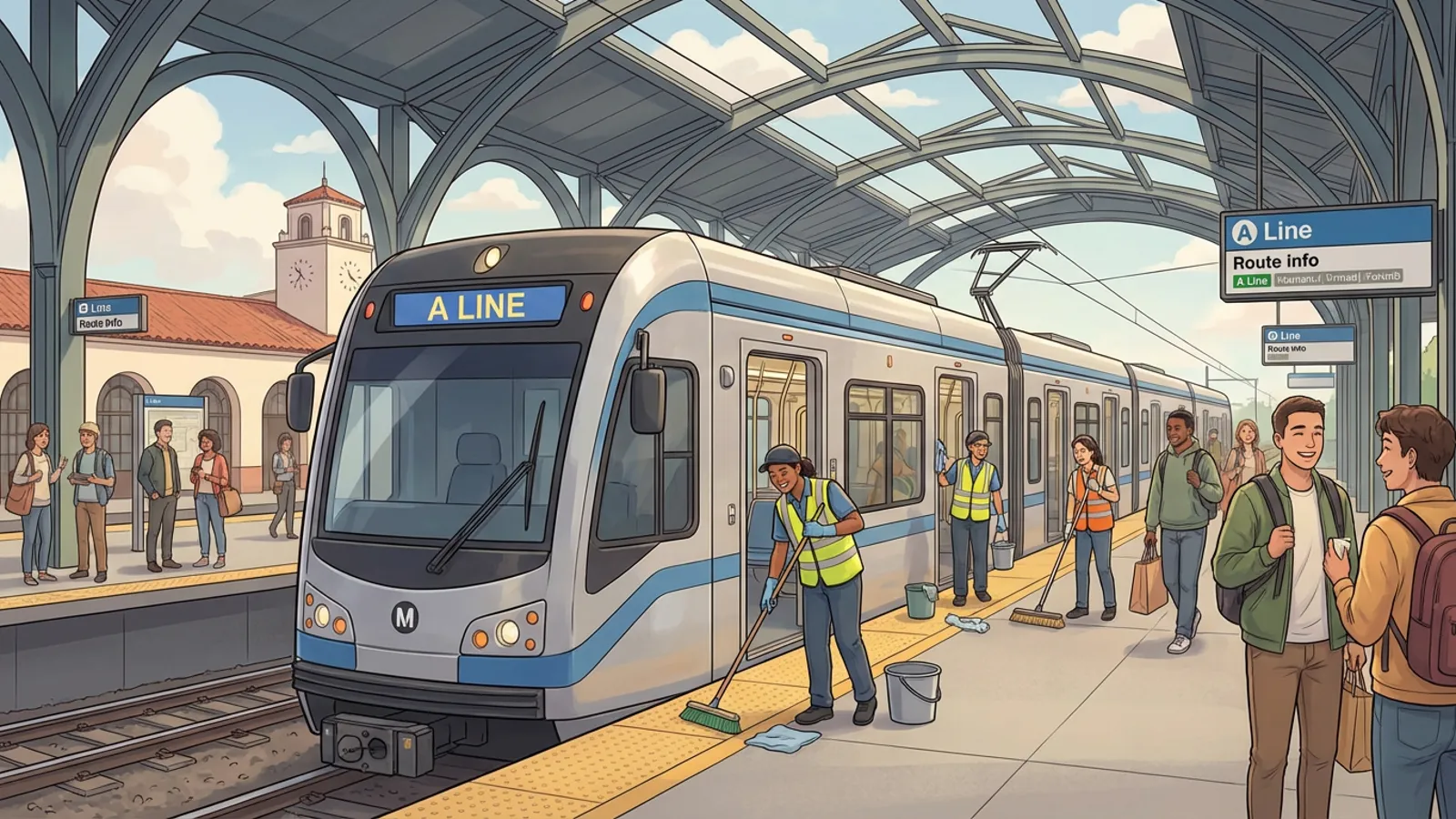 LA Metro Strengthens A Line Service Quality