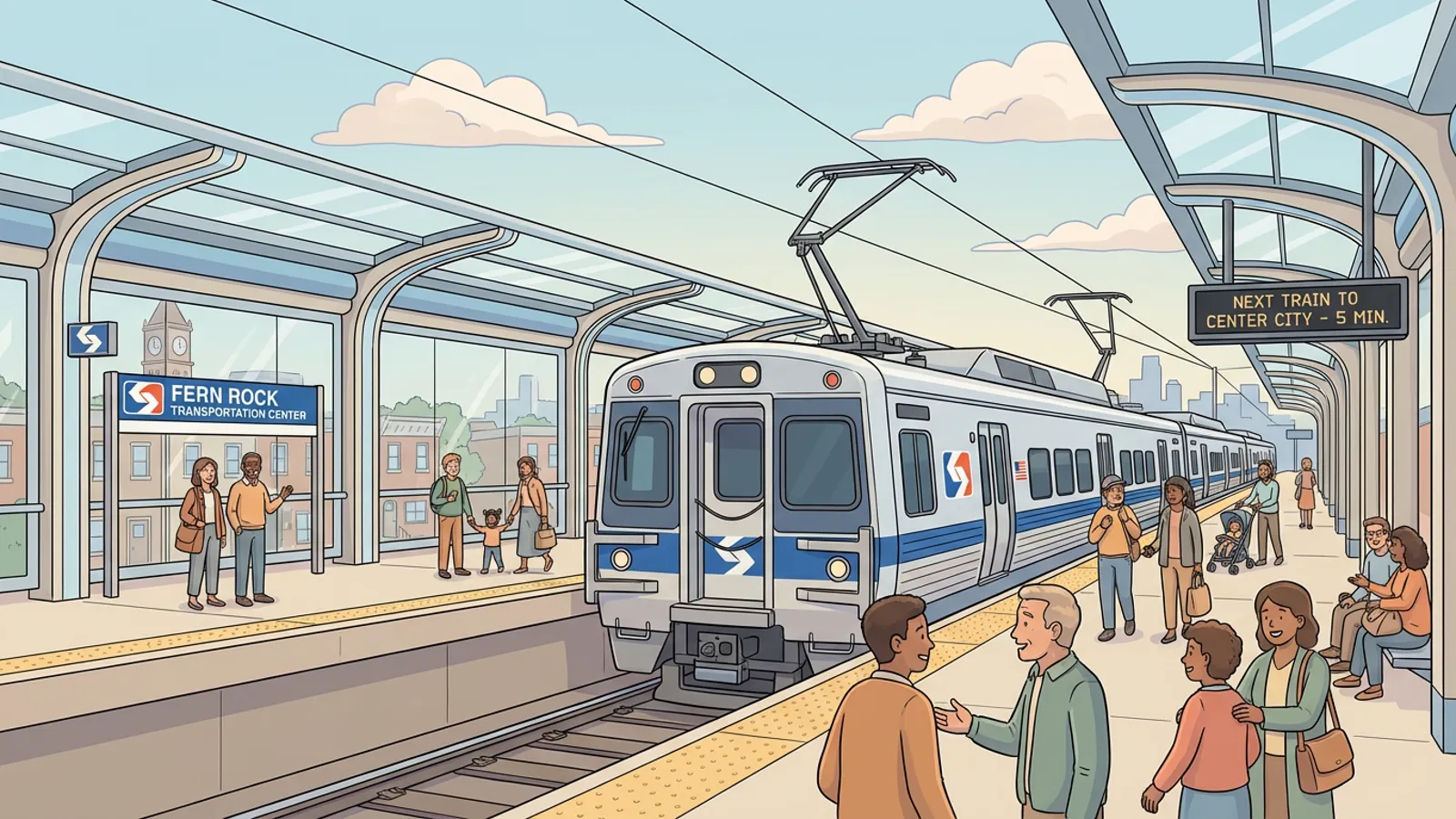 Philadelphia SEPTA Safeguards Doylestown Service