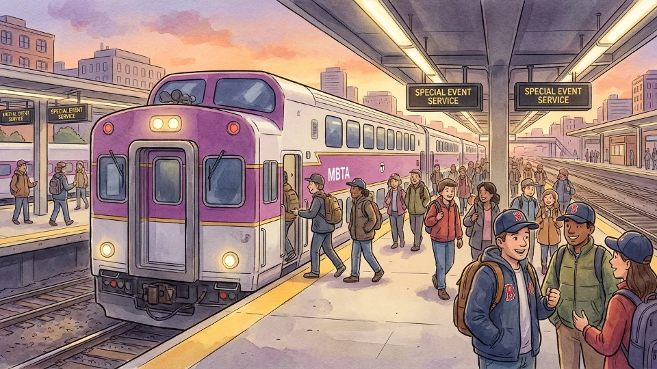 MBTA Mobilizes Event Rail for Boston Soccer