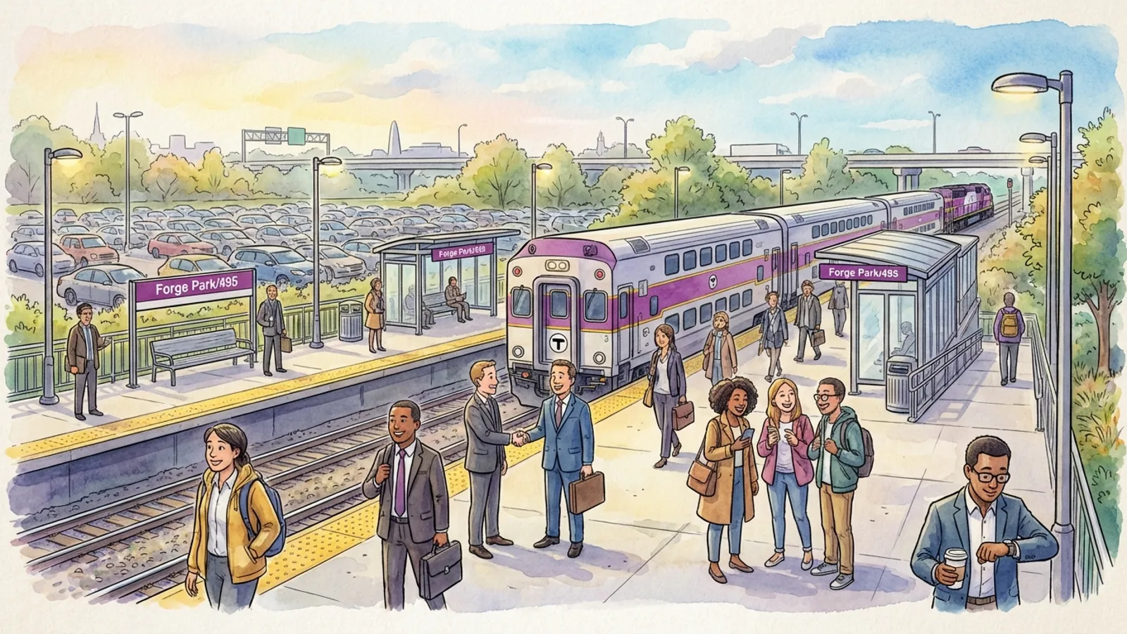 Boston MBTA Mobilizes Crews After Franklin Issue