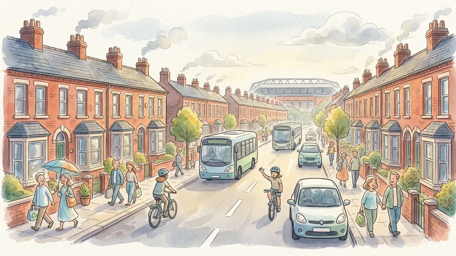 North West Safeguards Anfield Corridor with Daytime Work