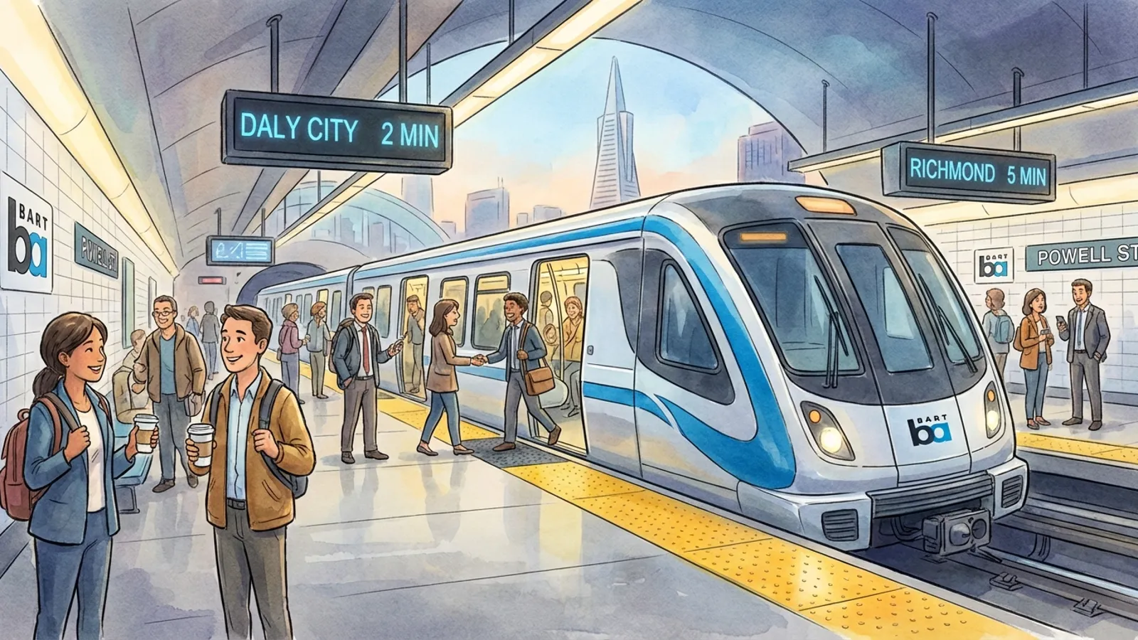 BART Stabilizes Budget to Safeguard Bay Area Service
