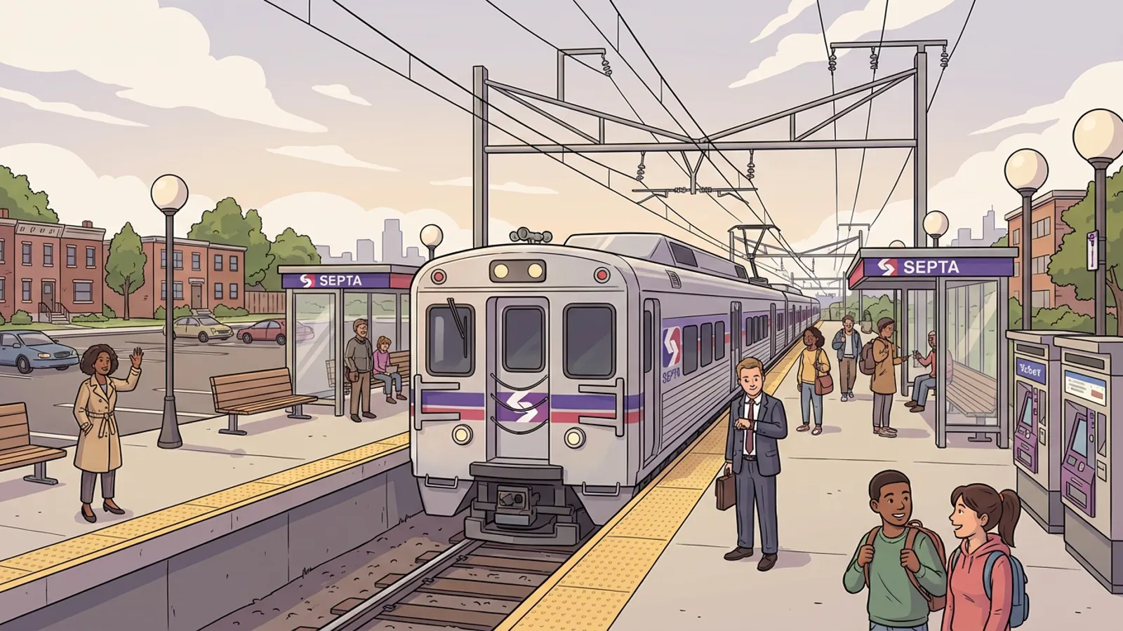 SEPTA Stabilizes Media/Wawa Service Through Delay