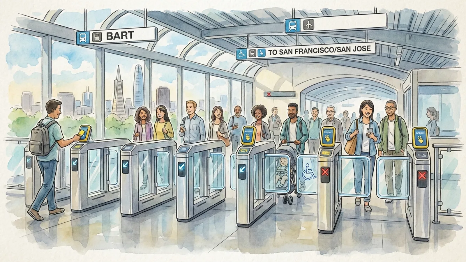 BART Strengthens Accessibility with New Fare Gate Chimes
