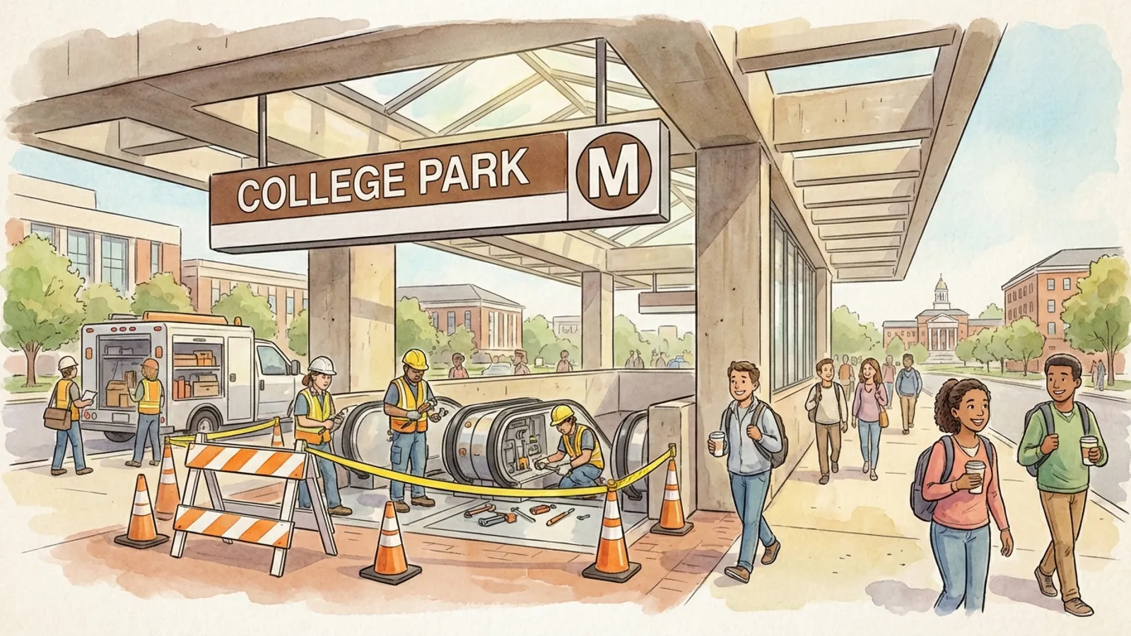 Metro Modernizes College Park Station Access