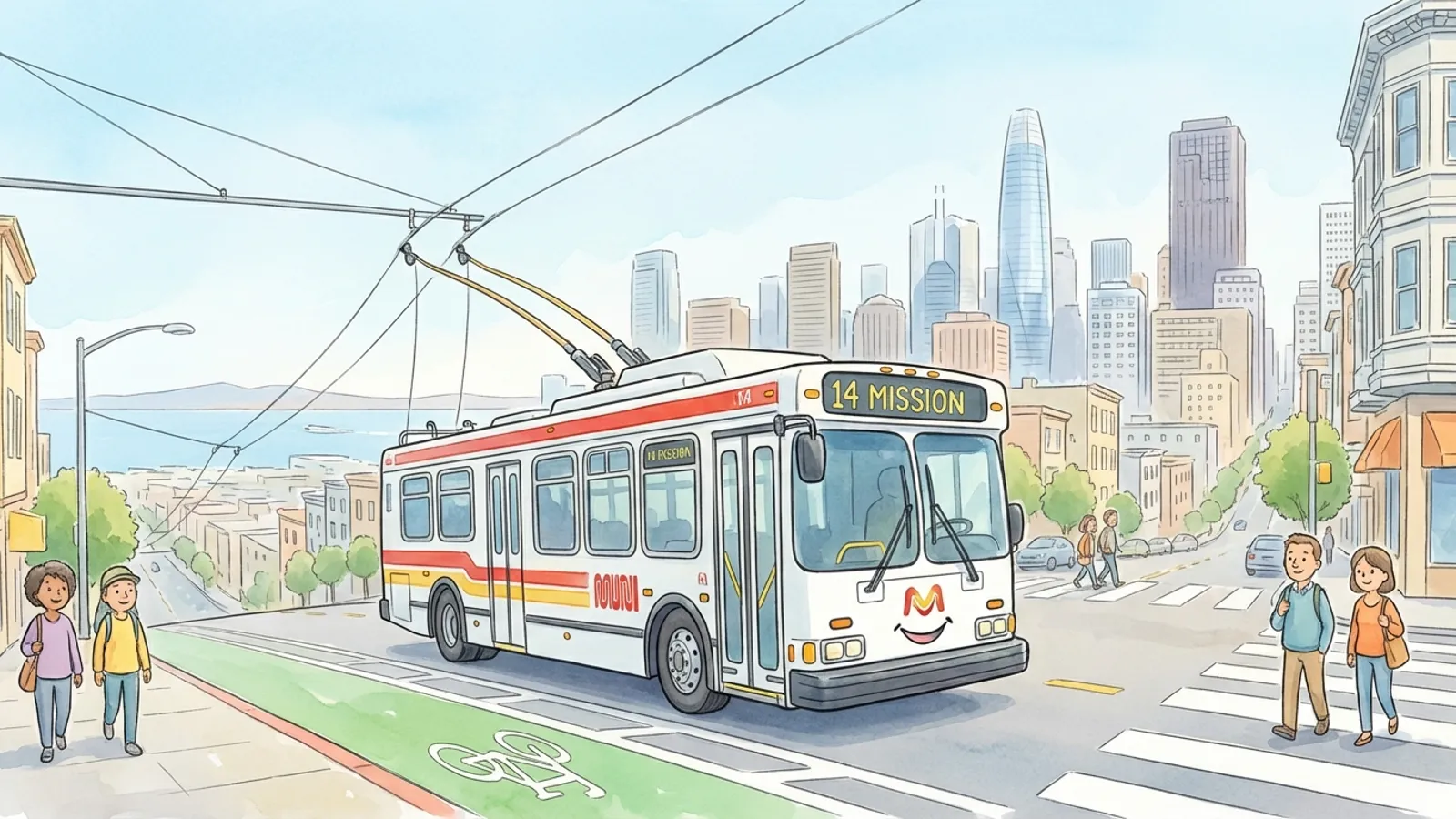 SF Muni Safeguards Route 5 Service During Utility Work