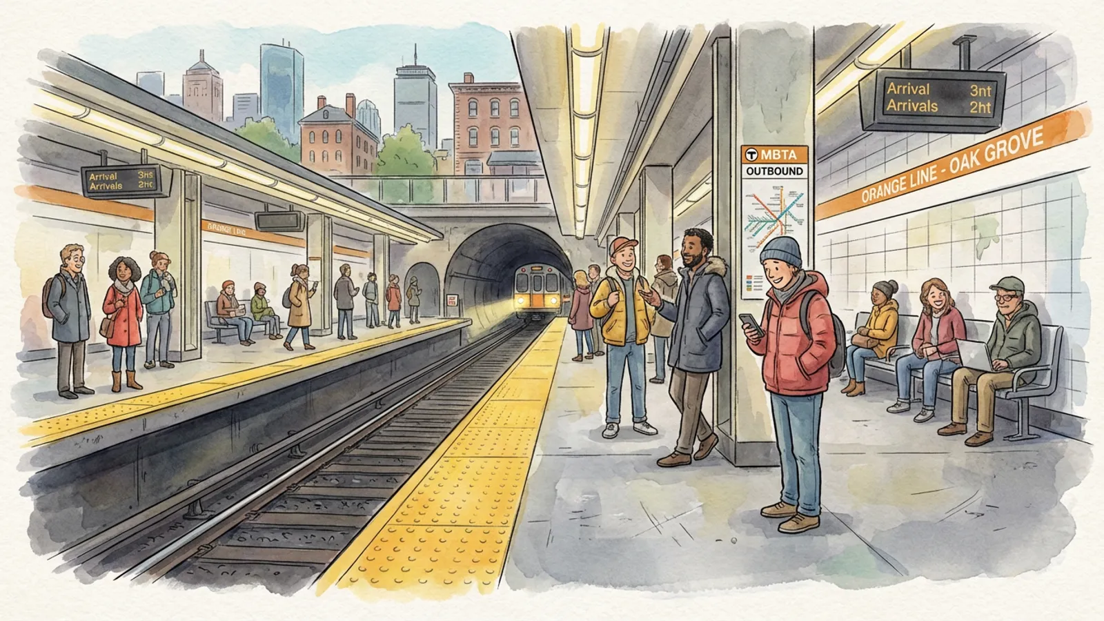 Boston Transit Safeguards Riders with Platform Alert