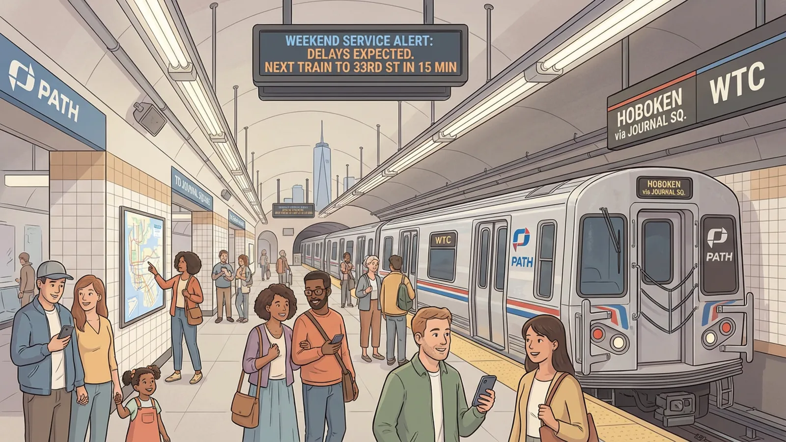 PATH Safeguards Network with Weekend Infrastructure Work