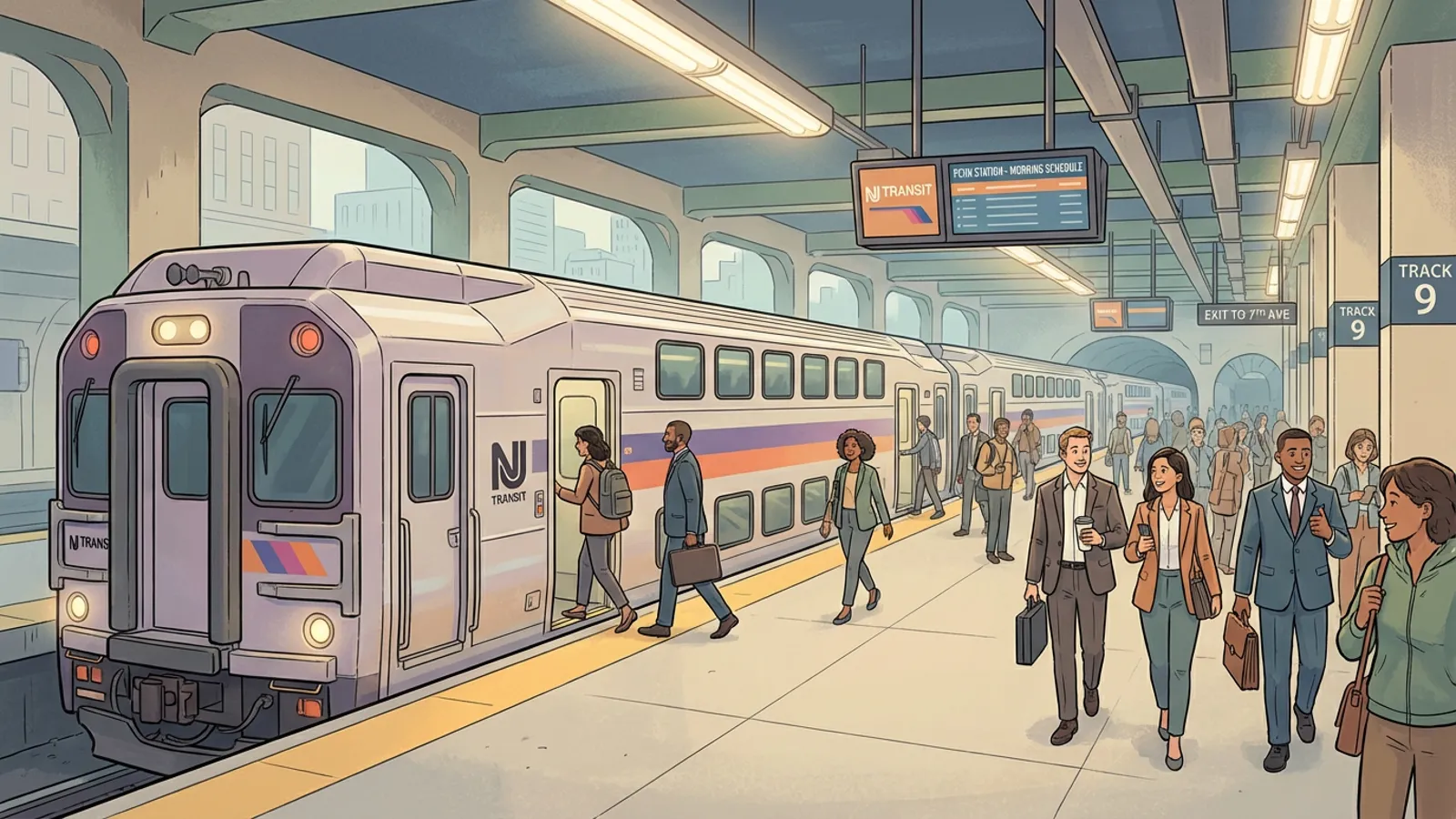 NJ Transit Restores Service After Infrastructure Fix