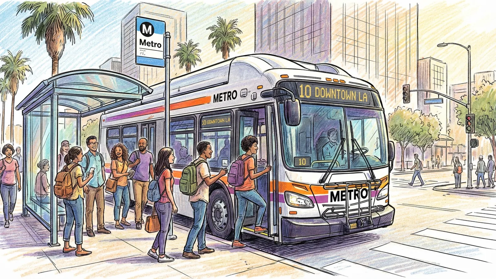 LA Metro Strengthens Bus Network with NextGen Upgrades