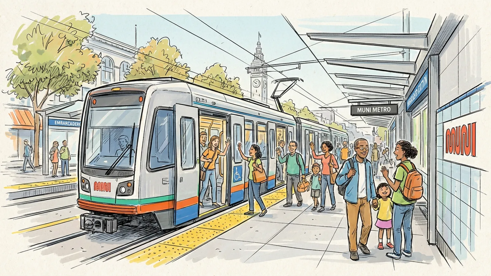 SF Muni Mobilizes Service for Lunar New Year