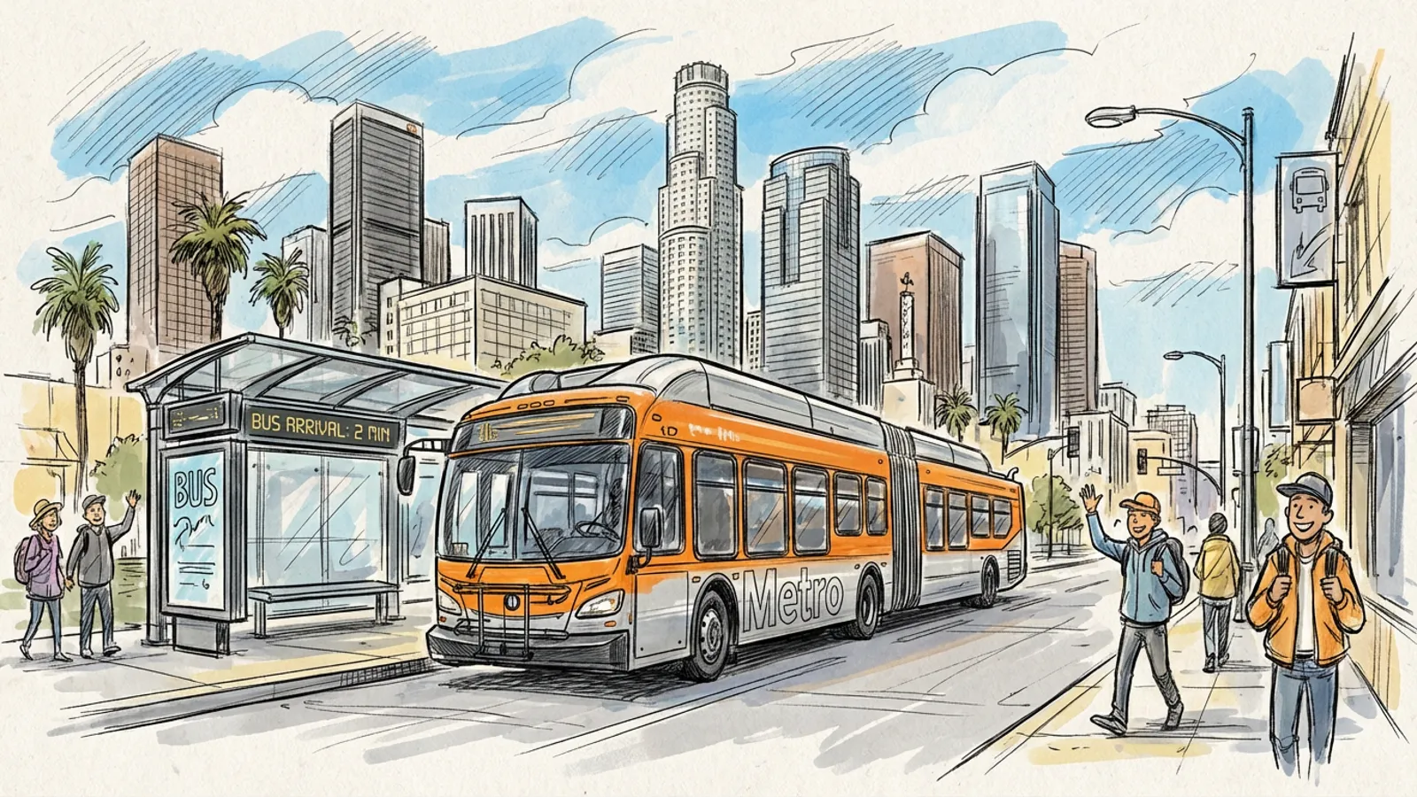 LA Metro Safeguards Service During Marathon Sunday