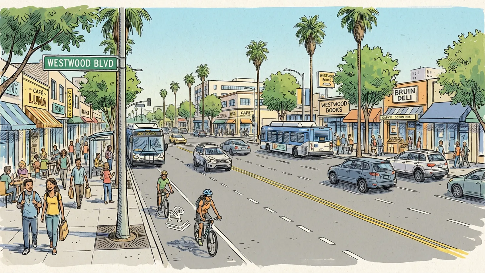 LA Strengthens Westwood Boulevard for Safety