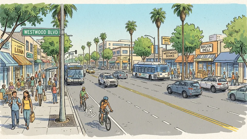 LA Strengthens Westwood Boulevard for Safety