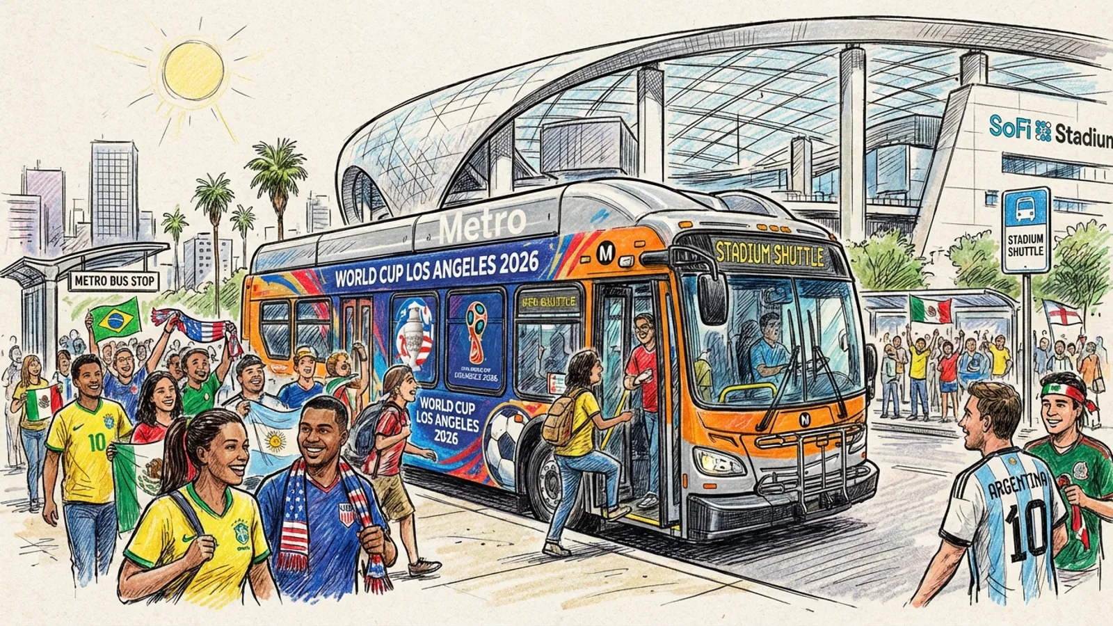 LA Metro Mobilizes Regional Transit for World Cup