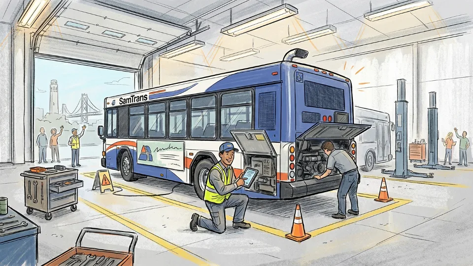 SamTrans Honors Excellence in Fleet Reliability