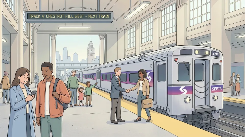 Philadelphia SEPTA Stabilizes Malvern Line Service