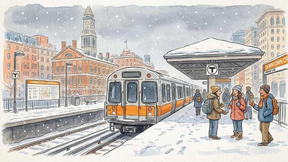 Boston MBTA Mobilizes for Feb 22 Winter Storm