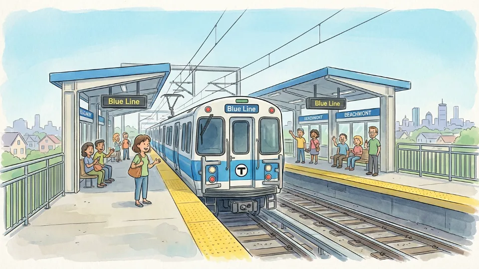 Boston Blue Line Restores Service After Train Incident