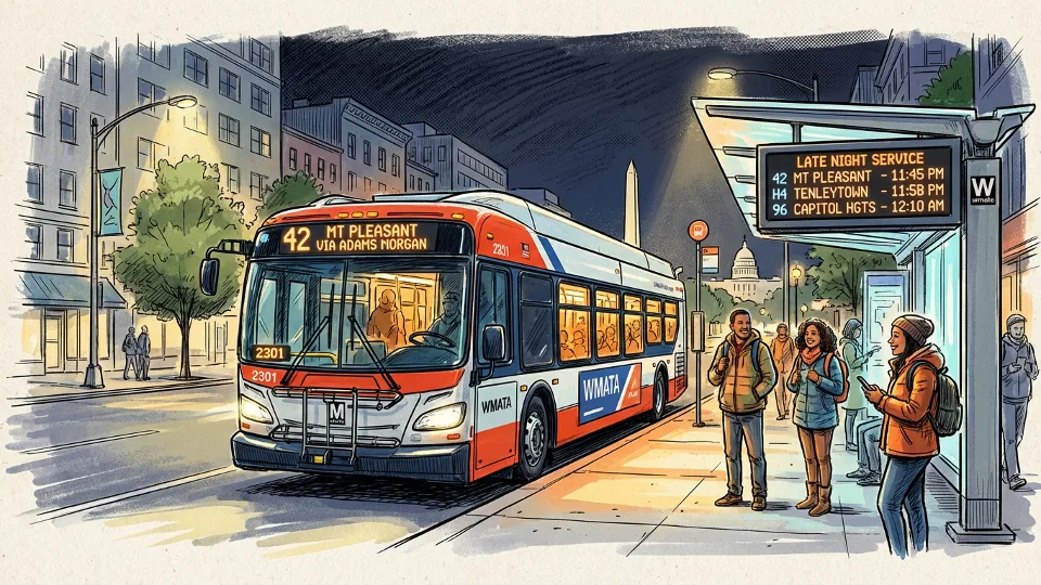 Metro Safeguards Overnight Service Through Time Shift