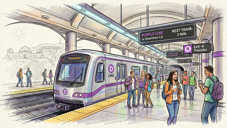 LA Metro Expands Purple Line Network This May