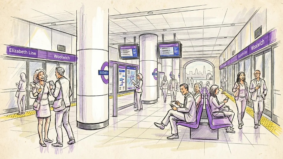 Elizabeth Line Fortifies Woolwich Station Standards