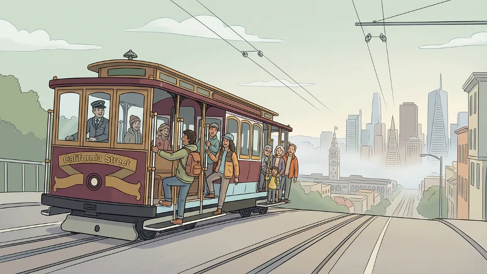 SF Cable Cars Restore Service After Disruption