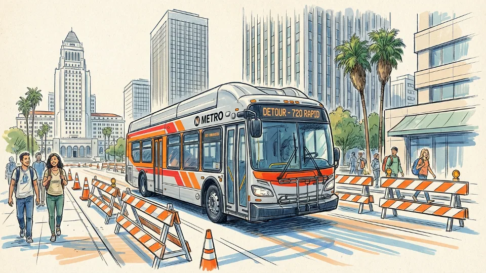 LA Metro Safeguards Service During Marathon Event