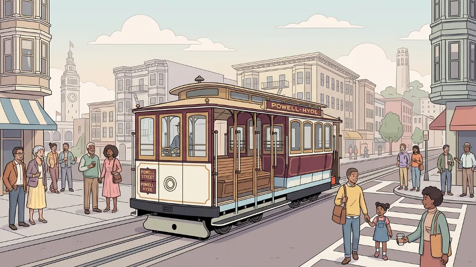 SF Muni Safeguards Service During Parade Crowds