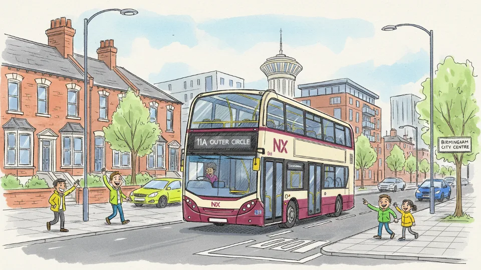 West Midlands Reroutes Buses for Infrastructure Upgrade